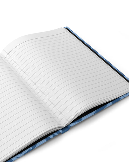 Blue Botanical Hardcover Journal